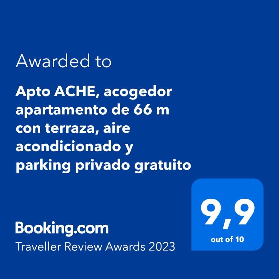 Apto Ache, Acogedor Apartamento De 66 M Con Terraza, Aire Acondicionado Y Parking Privado Gratuito Apartment Los Abrigos Ngoại thất bức ảnh